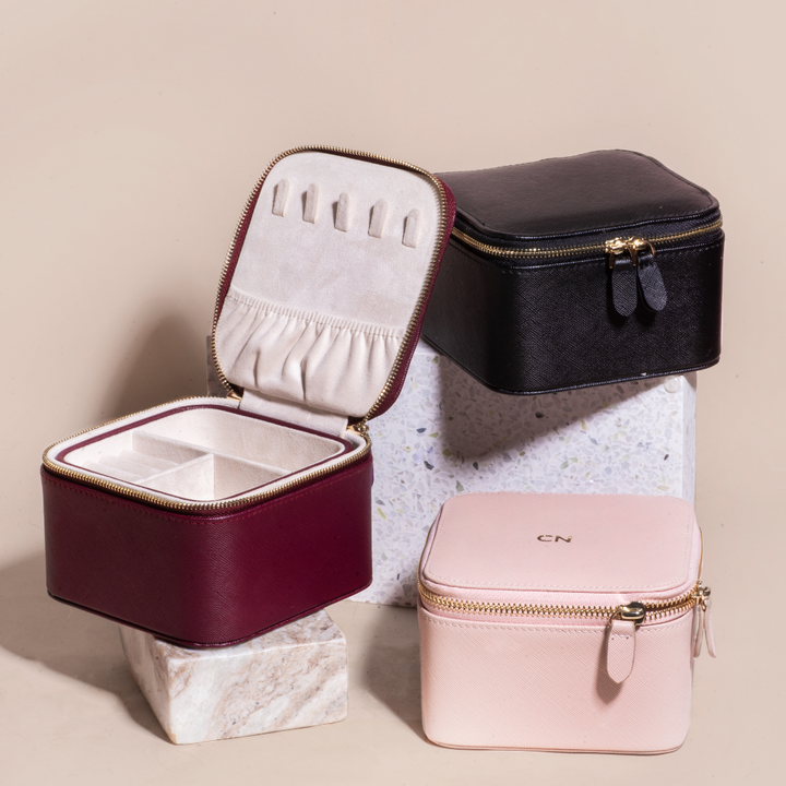 grace blush classic jewelry case