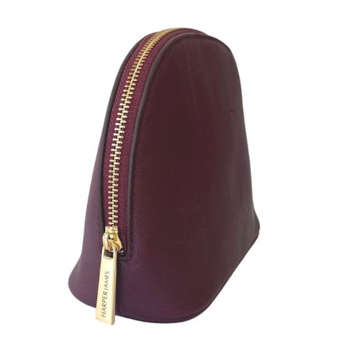 Jenny Burgundy Makeup Bag