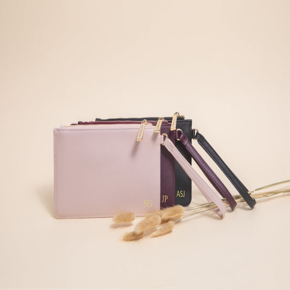 Maddie Blush Wristlet