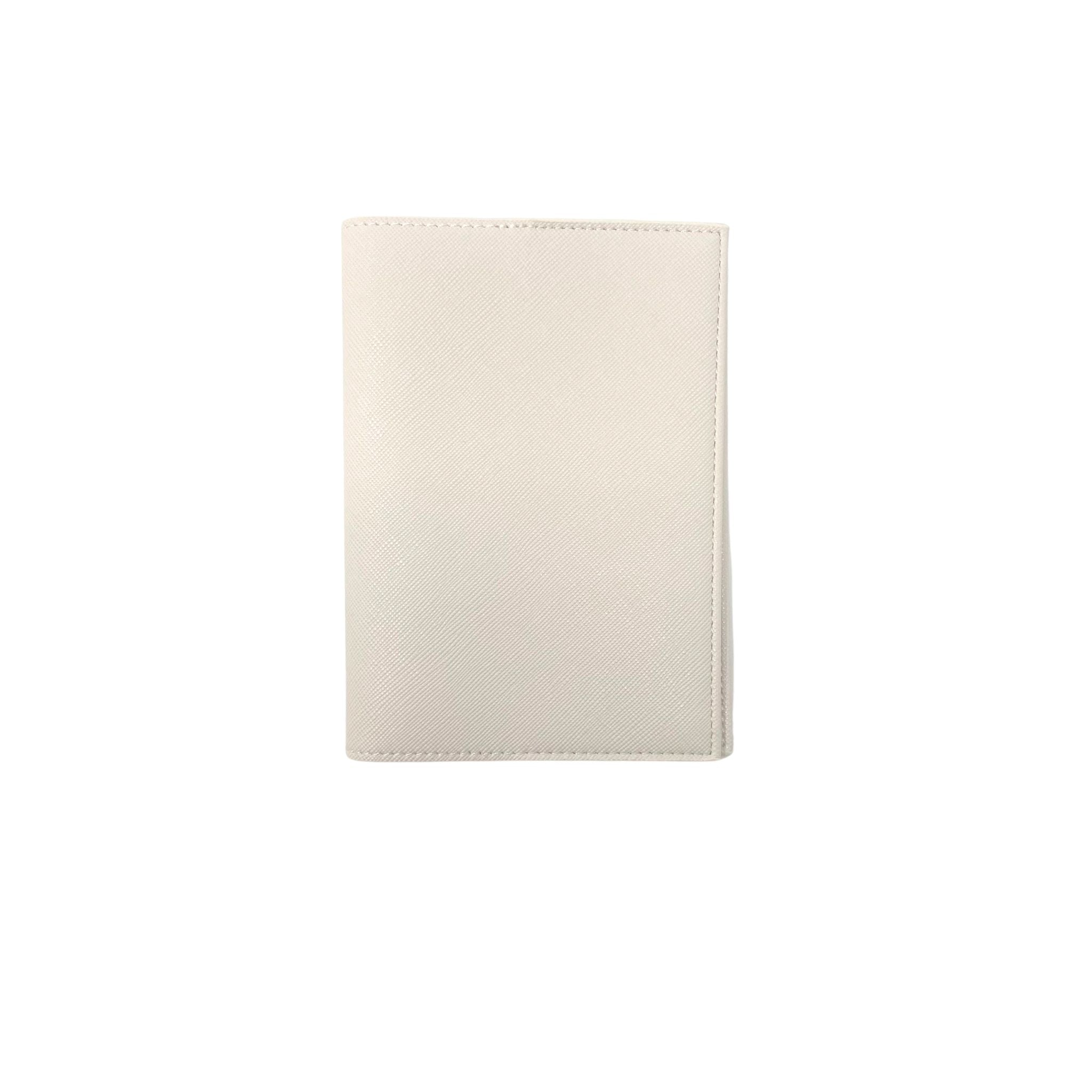 Harper James, Vegan Leather, Personalized Lisa Cream Passport Holder