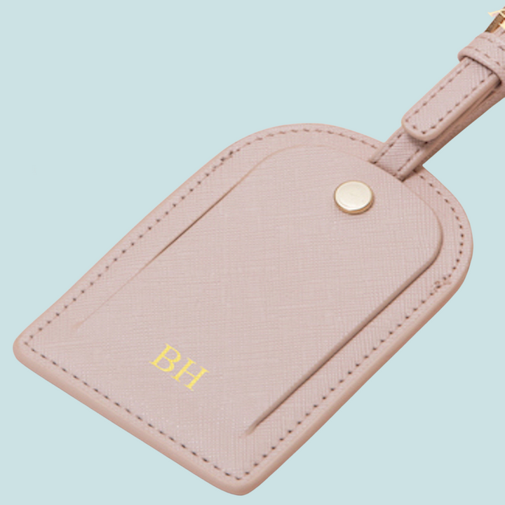 Preston Blush Luggage Tag